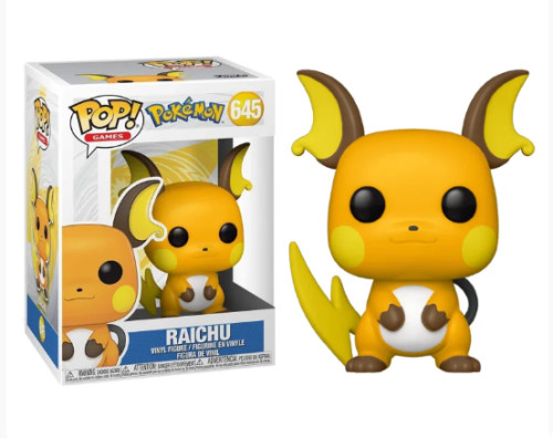 Original - Funko Pop Pokemon Raichu #645 Funko POP! #0 - Produto Original