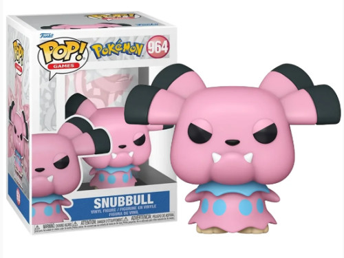 Original - Funko Pop Pokemon Snubbull #964 Funko POP! #0 - Produto Original