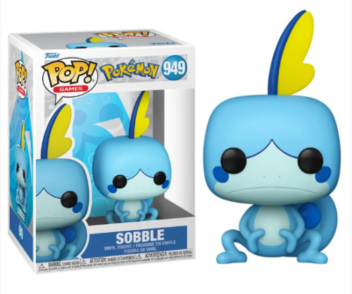 Original - Funko Pop Pokemon Sobble #949 Funko POP! #0 - Produto Original