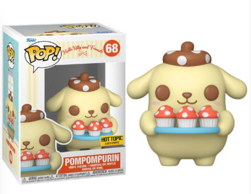 Original - Funko Pop Pompompurin #68 Exclusivo Hot Topic Funko POP! #0 - Produto Original