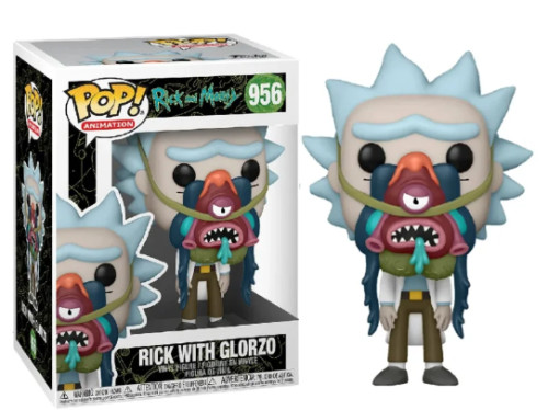 Original - Funko Pop Rick And Morty Rick With Glorzo #956 Funko POP! #0 - Produto Original