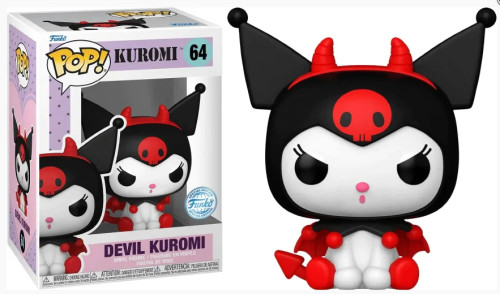 Original - Funko Pop Sanrio Devil Kuromi #64 Exclusivo - FUNKO POP-Funko POP!-0