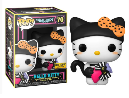 Original - Sanrio Sanrio Hello Kitty #70 Exclusivo Blacklight Funko POP! #0 - Produto Original