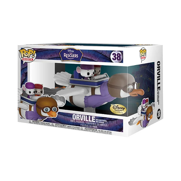 Orville With Miss Bianca & Bernardo 38 Exclusivo Rides Disney Rescuers - Rocks  #38