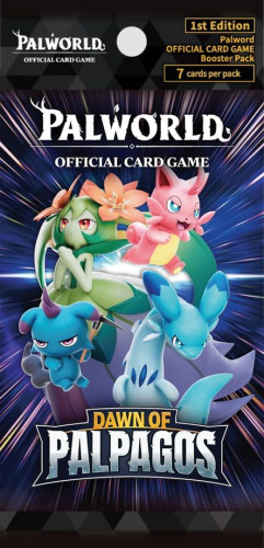 PALWORLD - BOOSTER AURORA DE PALPAGOS VOL. 1 PALWORLD Official Card Game # - Produto Original