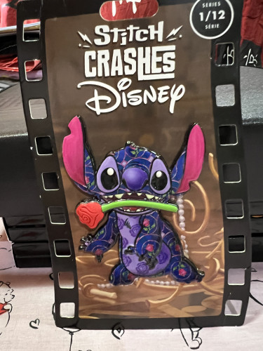 Chaveiro PIN Stitch Coleção Bela e a Fera-Stitch-