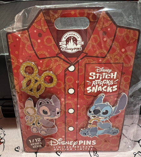 Chaveiro PIN Stitch Snacks-Stitch-