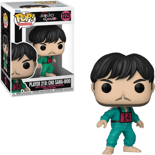 Funko Pop PLAYER 218: CHO SANG-WOO-Squid Game-1225