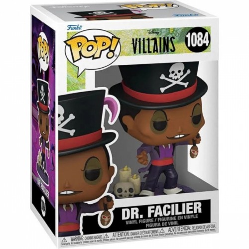 FUNKO POP DISNEY VILLAINS - DR.FACILIER - DISNEY: A PRINCESA E O SAPO - #1084