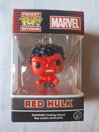 Chaveiro POP Keychain - Red Hulk - Marvel - #