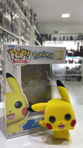 POP PIKACHU FLOCKED - Pokemon Flocked - #553
