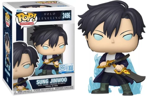 PrÉ-venda] Funko Pop - Solo Leveling - Sung Jinwoo 2496 - FUNKO POP  #2496