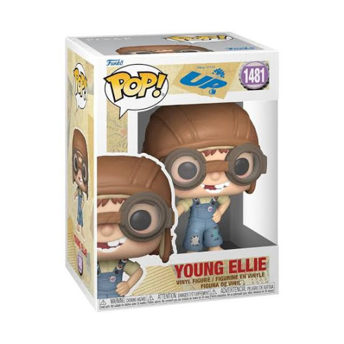 Pack 2 Funko Pop Carl Young #1480 E Ellie Young #1481 - Disney Pixar Up - #1480