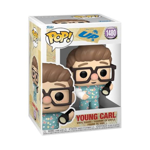 Pack 2 Funko Pop Carl Young #1480 E Ellie Young #1481 - Disney Pixar Up - #1480