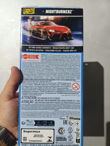 Action Figures Hot Wheels - Pack 5 Carros - Hot Wheels Nightburnerz - HOTWHEELS - #