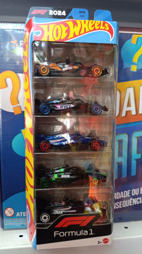 Action Figures Pack Formula 1 - 2024 - Hot wheels-Fórmula 1-