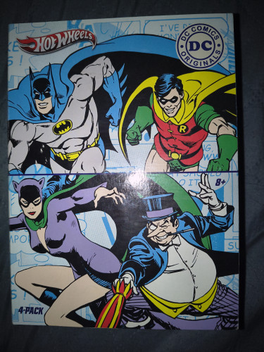 Pack Four Batman *raro* Hot Wheels Batman Classic # - Produto Original