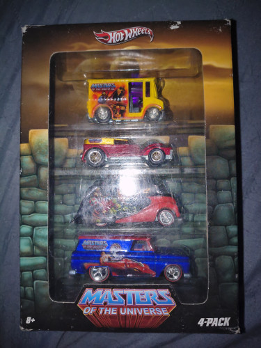 Pack Four Master Of The Universe *raro* Hot Wheels Masters Of The Universe # - Produto Original
