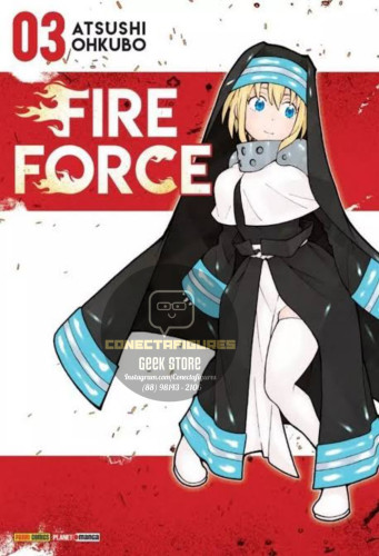 Manga Fire Force Vol 03 Lacrado-Fire Force-3