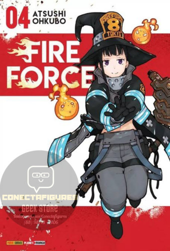 Manga Fire Force Vol 04 Lacrado-Fire Force-4