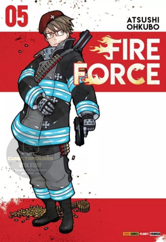 Manga Fire Force Vol 05 Lacrado-Fire Force-5