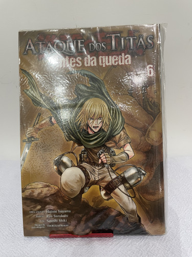 Mangá Ataque dos Titãs Antes da Queda - Volume 6-Attack On Titan-6