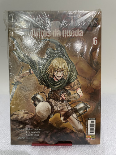 Mangá Ataque dos Titãs Antes da Queda - Volume 6 - Attack On Titan - #6