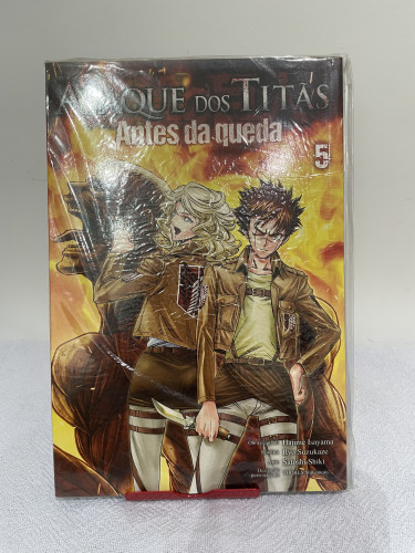 Mangá Ataque dos Titãs Antes da Queda - Volume 5-Attack On Titan-5