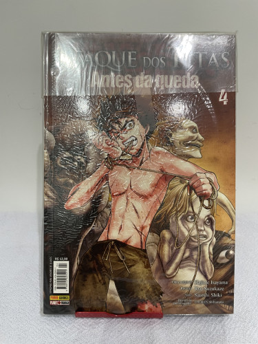 Mangá Ataque dos Titãs Antes da Queda - Volume 4 - Attack On Titan - #4