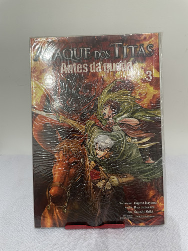 Mangá Ataque dos Titãs Antes da Queda - Volume 3-Attack On Titan-3