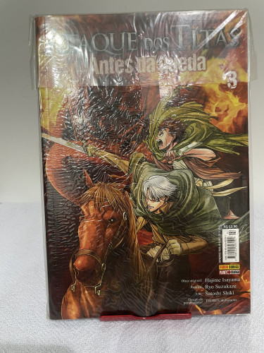Mangá Ataque dos Titãs Antes da Queda - Volume 3 - Attack On Titan - #3