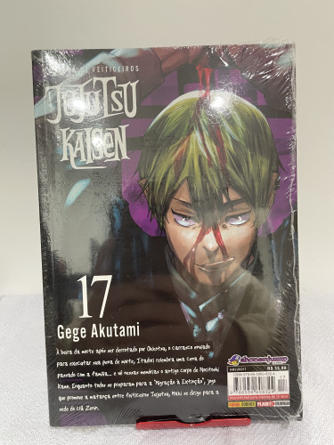 Mangá Jujutsu Kaisen - Volume 17 - Jujutsu Kaisen - #17
