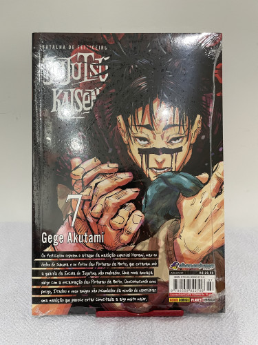 Mangá Jujutsu Kaisen - Volume 7 - Jujutsu Kaisen - #7