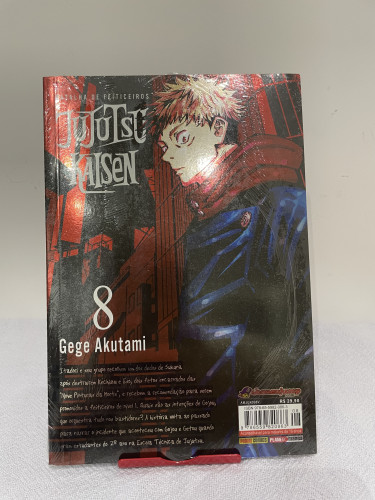 Manga Jujutsu Kaisen - Volume 8 Capa Variante - Jujutsu Kaisen - #8