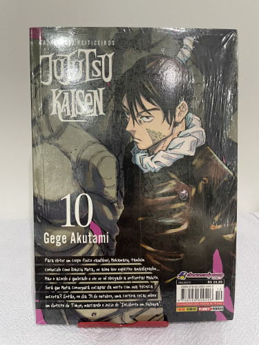 Mangá Jujutsu Kaisen - Volume 10 - Jujutsu Kaisen - #10