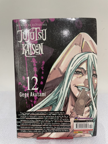 Mangá Jujutsu Kaisen - Volume 12 - Jujutsu Kaisen - #12