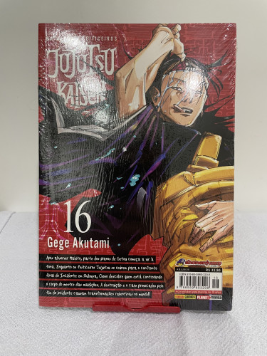 Mangá Jujutsu Kaisen - Volume 16 - Jujutsu Kaisen - #16
