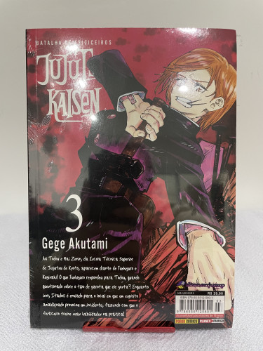 Manga Jujutsu Kaisen - Volume 3 - Jujutsu Kaisen - #3