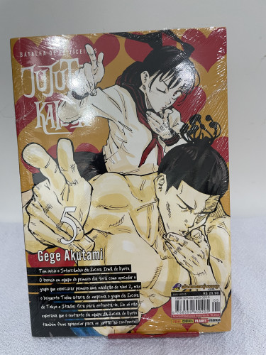 Mangá Jujutsu Kaisen - Volume 5 - Jujutsu Kaisen - #5