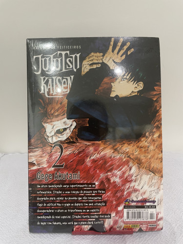 Mangá Jujutsu Kaisen - Volume 2 - Jujutsu Kaisen - #2
