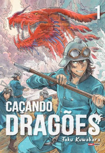 Manga Caçando Dragões Vol 01 Lacrado-Caçando Dragões-1