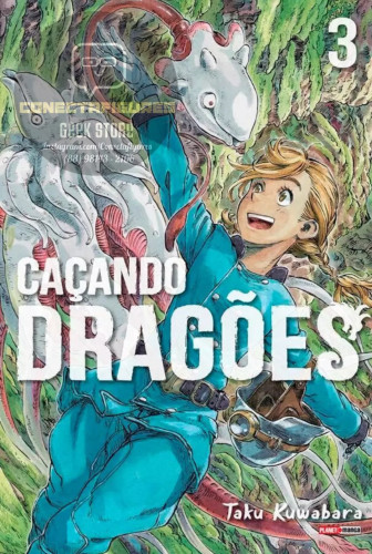 Manga Caçando Dragões Vol 03 Lacrado-Caçando Dragões-3