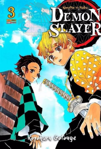 Manga Demon Slayer Vol 03-Demon Slayer-3