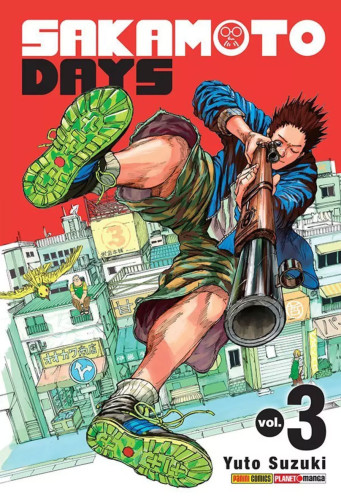 Mangá Sakamoto Days Volume 03 - Panini - Lacrado Sakamoto Days #3 - Produto Original