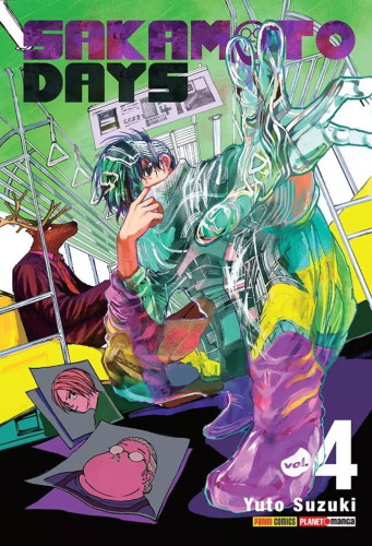 Mangá Sakamoto Days Volume 04 - Panini - Lacrado Sakamoto Days #4 - Produto Original