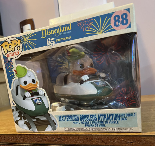 Pato Donald Atração Califórnia 65 Anos Disney 65th #88 - Produto Original