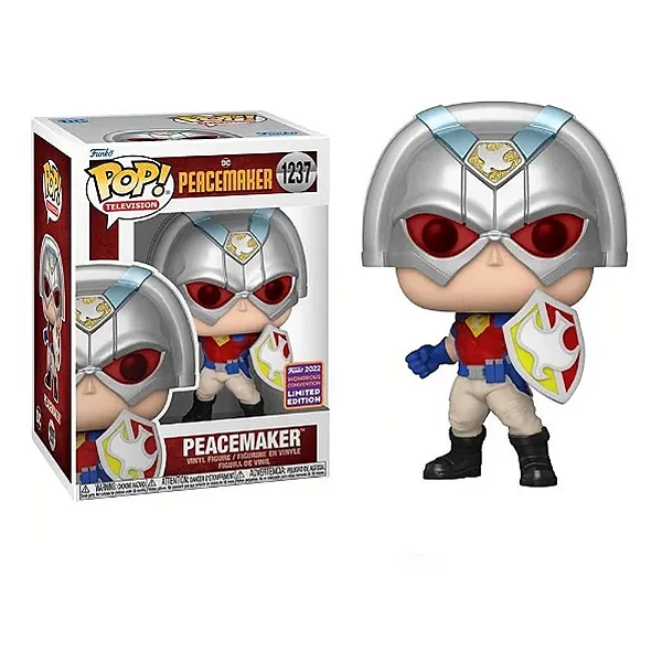 Peacemaker 1237 Funko Pop Exclusivo Dc Pacificador - Pacificador - #1237 FUNKO POP #1237 - Produto Original