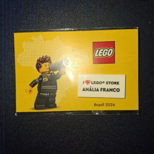 Peça De Lego Tile Anália Franco Lego #0 - Produto Original