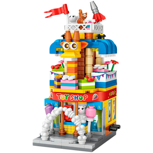 Lego Peças De Montar Loz - Street Mini Toys Shop-Street Mini-1643