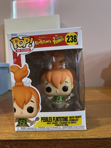 Funko Pop Pedrita - Pebbles Flintstone With Fruity #238-The Flintstones-238